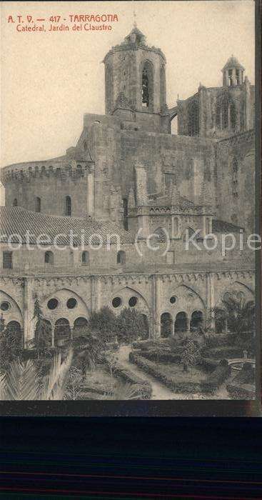 Tarragona Catedral Jardin de Claustro