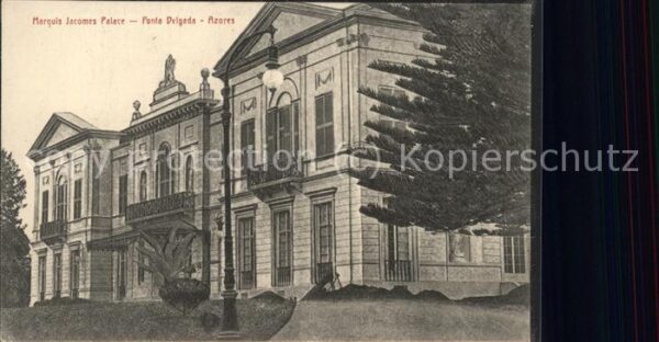 Azoren Marquis Jacomes Palace