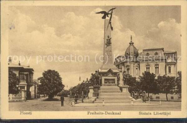 Ploesti Freiheits-Denkmal Statuia Liebertatei