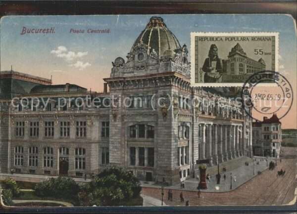 Bukarest Posta Centrala