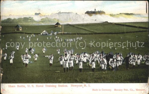 Newport Rhode Island Sham Battle US Naval Training Station