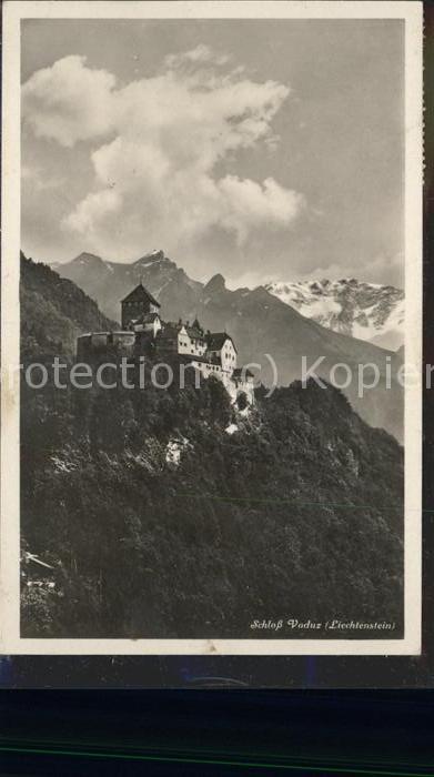 Vaduz Schloss Vaduz Liechtenstein