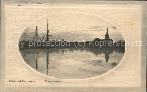 Frederikshavn Kirken set fra Havnen