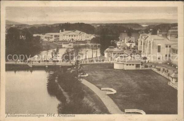 Kristiania Oslo Norwegen Jubiläumsutstillingen