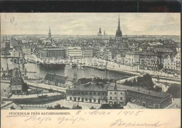 Stockholm Fran Katarinahissen