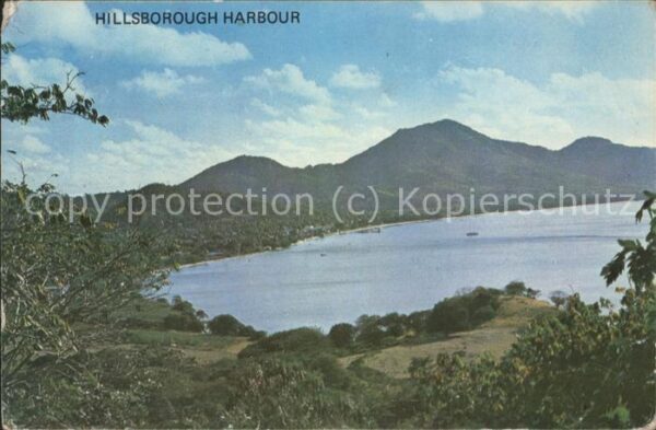 Hillsborough Carriacou Inner Harbour viewed from Craigston