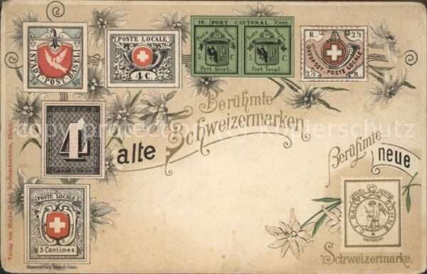 Helvetia Schweiz Alte Schweizer Marken