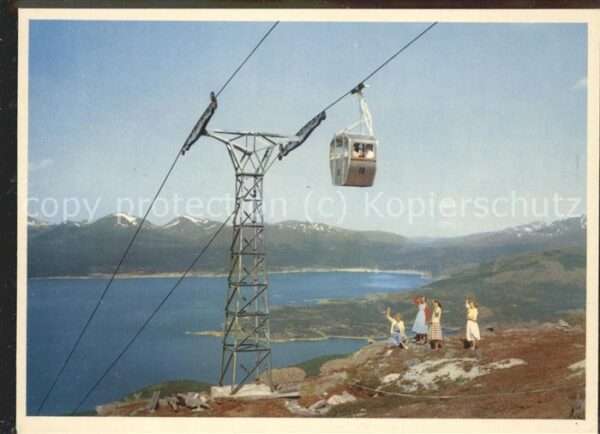 Narvik Fra Fjellheisen mot Bjerkvik