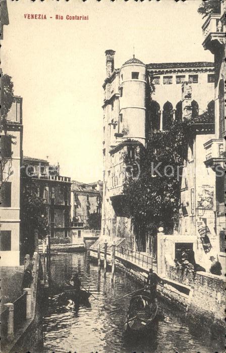 Venezia Venedig Rio Contarini Boote