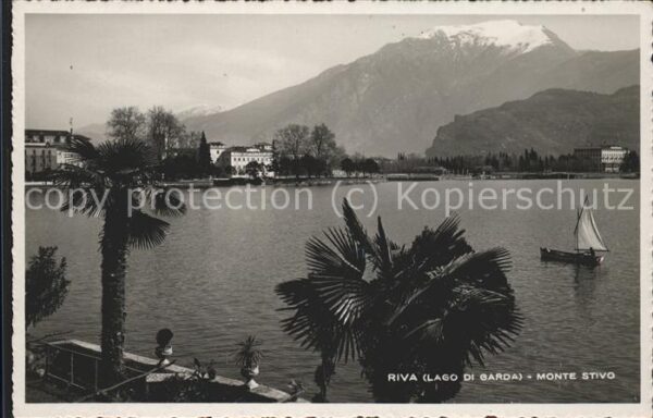 Riva del Garda Monte Stivo See Segelboot