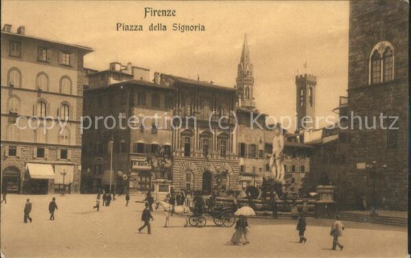 Firenze Florenz Piazza della Signoria