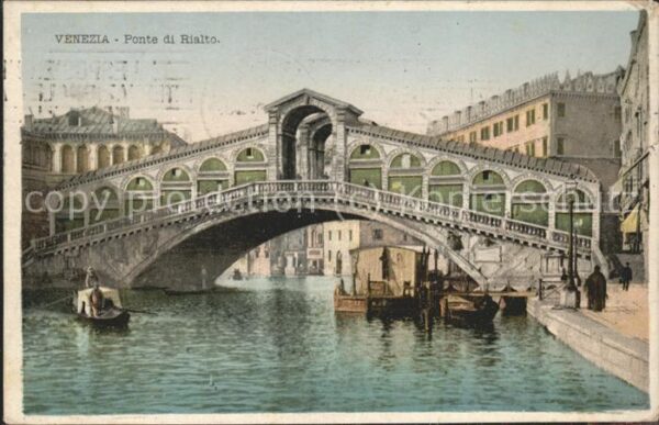 Venezia Venedig Ponte die Rialto