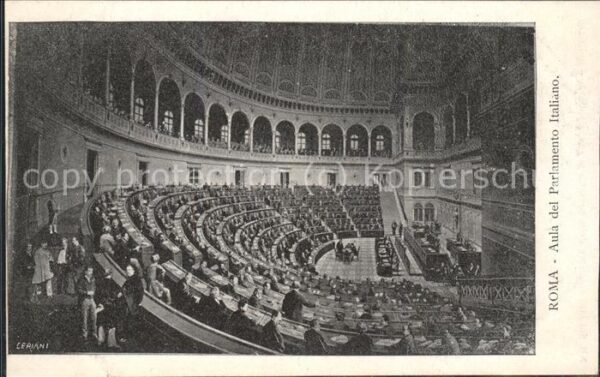 Rom Roma Aula del Parlamento Italiano
