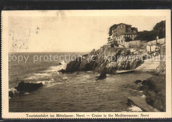 Nervi Panorama am Meer