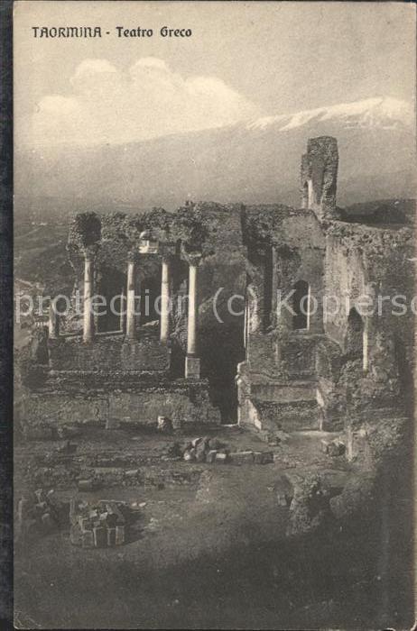 Taormina Sizilien Teatro Greco