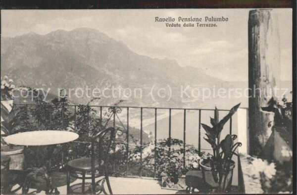 Ravello Pensione Palumba Veduta dalla Terrazza
