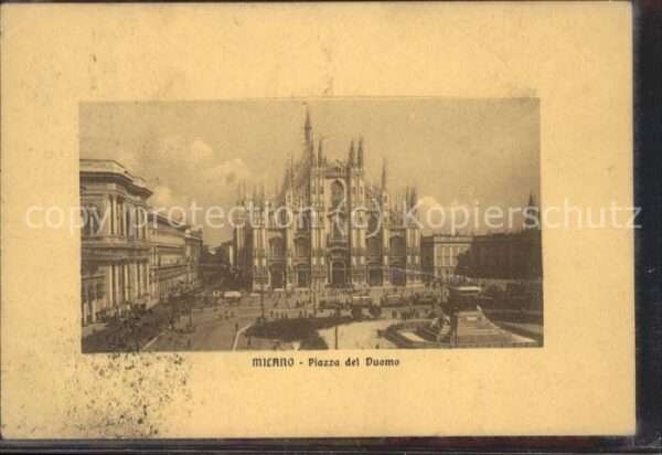 Milano Piazza del Duomo