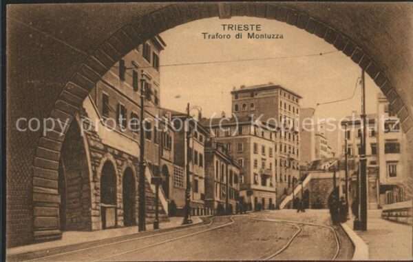 Trieste Traforo di Montuzza