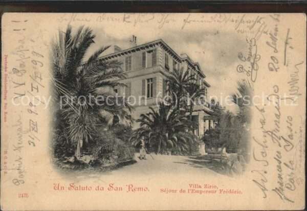 San Remo Villa Zirio