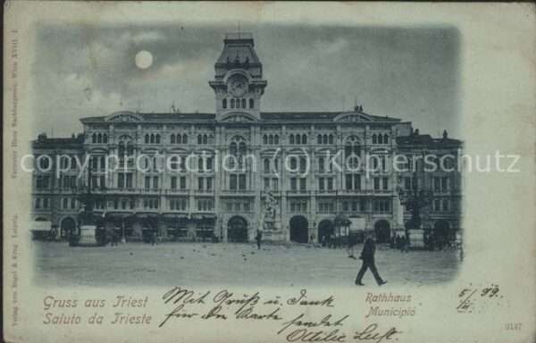 Trieste Municipio Rathaus