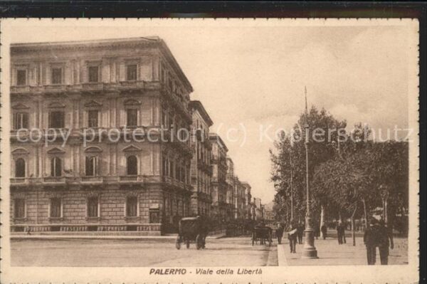 Palermo Sicilia Vialo della Libertà