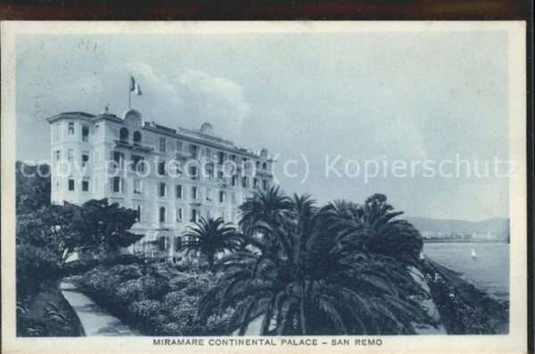 San Remo Miramare Contineantal Palace