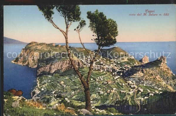 Capri Vista dal M. Solaro