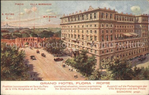 Rom Roma Grand Hotel Flora