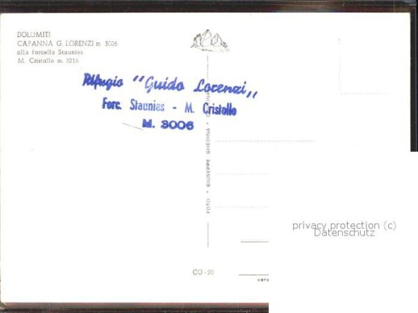 Dolomiten Capanna G. Lorenzi Berghütte – Bild 2