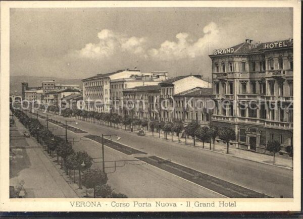 Verona Veneto Corso Porta Nuova Grand Hotel