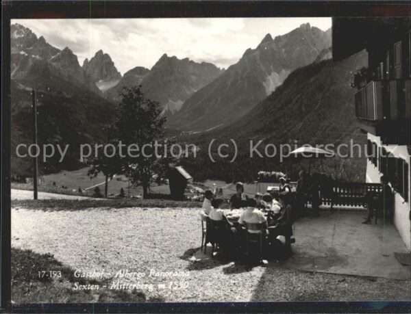 Sexten Sesto Suedtirol Gasthof Albergo Panorama