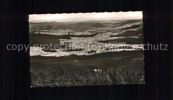 Zoll Grenze Douane Grenze Dreisesselfelsen Bayr. Wald