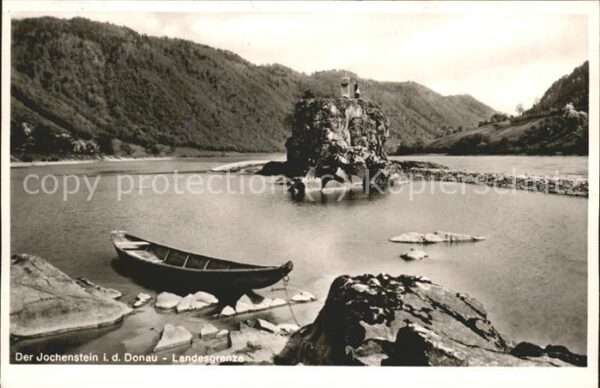 Zoll Grenze Douane Jochenstein Donau Landesgrenze Boot