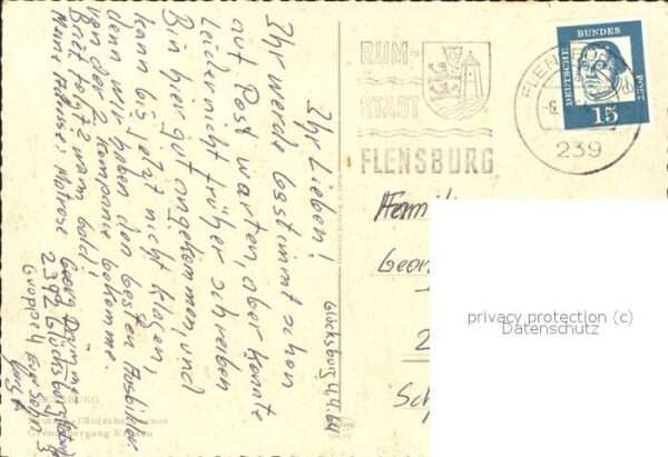 Zoll Grenze Douane Grenze Flensburg – Bild 2