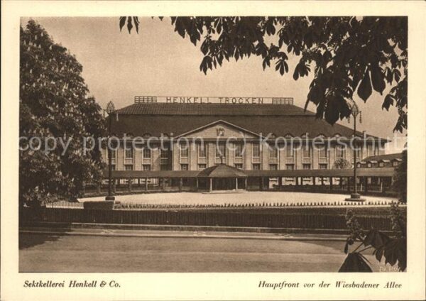 Alkohol Sektkellerei Henkell & Co Hauptfront Wi