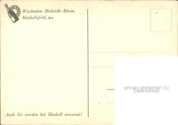 Alkohol Sektkellerei Henkel & Co. Wiesbaden-Bie – Bild 2