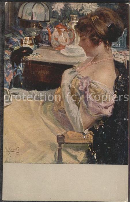 Kuenstlerkarte Frau