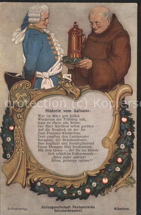 Maerchen Sagen Historie vom Salvator Mönch Judica Münc