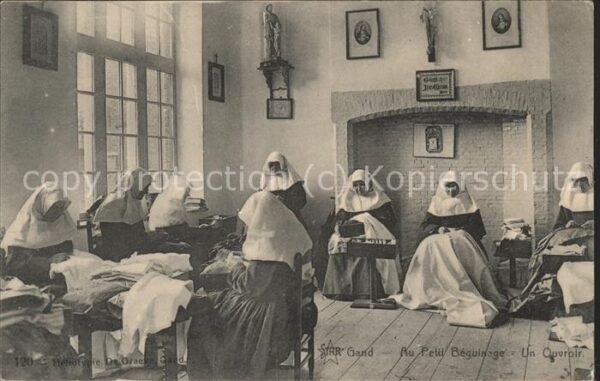 Nonnen Au Petit Beguinage Klöppeln