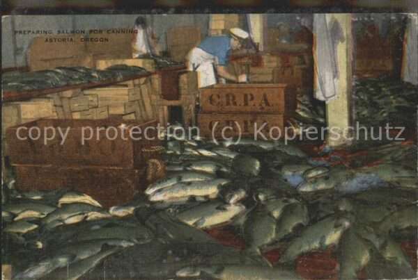 Berufe Fischmarkt Atoria Oregon