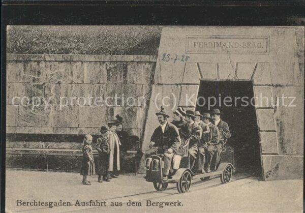 Bergwerk Berchtesgaden Ausfahrt Bergwerk
