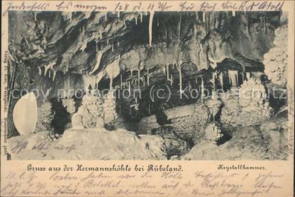 Hoehlen Caves Grottes Hermannshöhle Rübeland