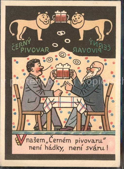 Bier Löwen Humor Praha