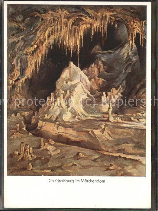 Hoehlen Caves Grottes Gralsburg Mörchendom Feengrotte