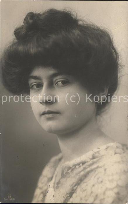 Mode Haarmode Frau