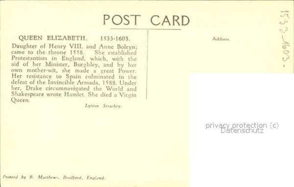 Adel England Queen Elizabeth National Portrait Galle – Bild 2