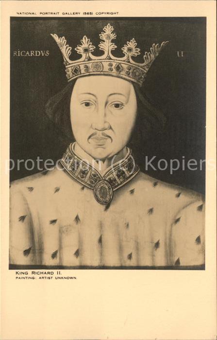 Adel King Richard II. National Portrait Gall