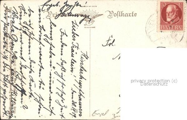 Engel Regenschirm Künstlerkarte – Bild 2