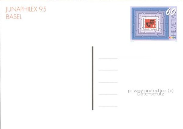 Philatelie Junaphilex 95 Basel – Bild 2