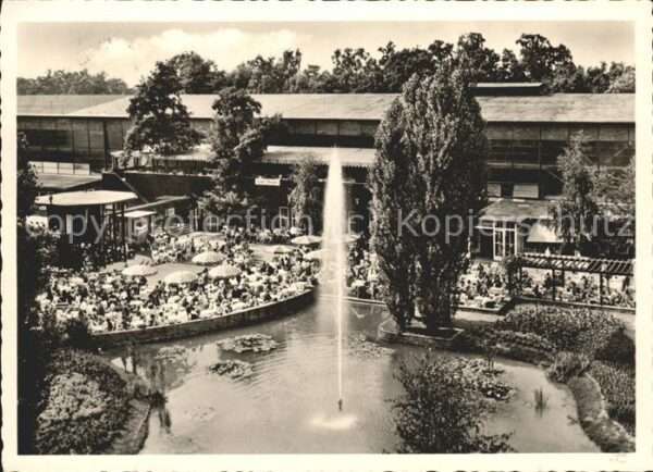 Ausstellung Hannover Messegelände Gartencafe